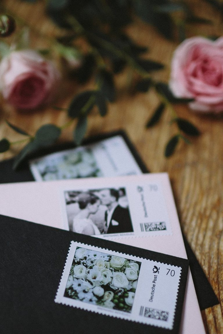 Briefmarken Hochzeit
 Individuelle Briefmarken zur Hochzeit