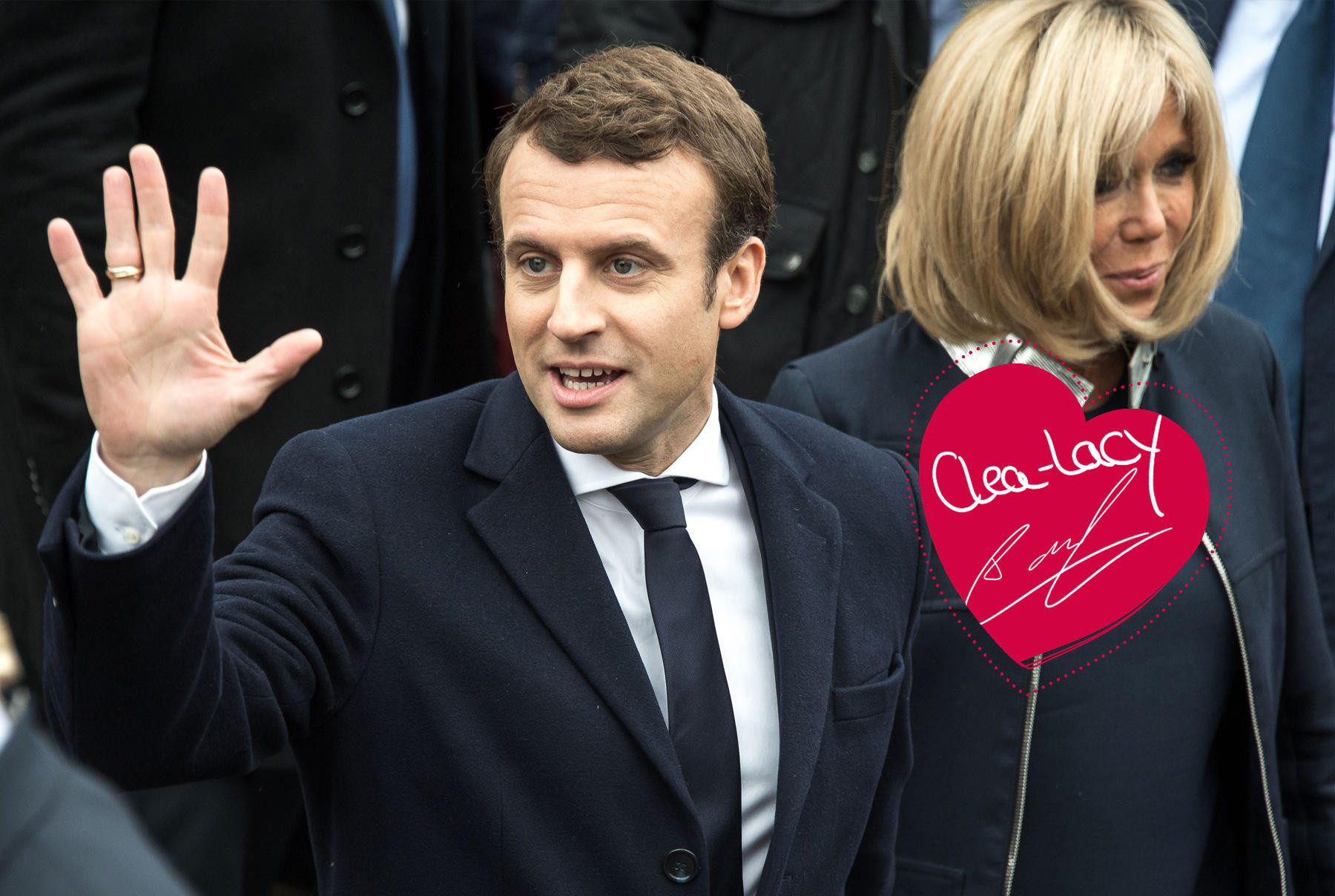 Brigitte Macron Hochzeit
 Emmanuel Macron Seine Antwort auf Zweifel an seiner