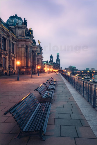 Brühlsche Terrasse Dresden
 Dirk Wiemer Brühlsche Terrasse Dresden Poster online