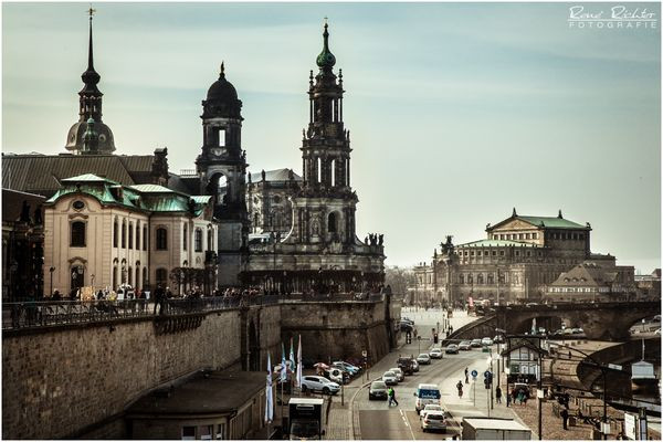 Brühlsche Terrasse Dresden
 Kathedrale Dresden Fotos & Bilder auf foto munity