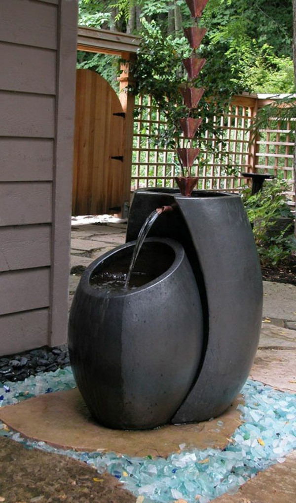 Brunnen Für Garten
 Wasser im Garten Freude ganze Familie Archzine