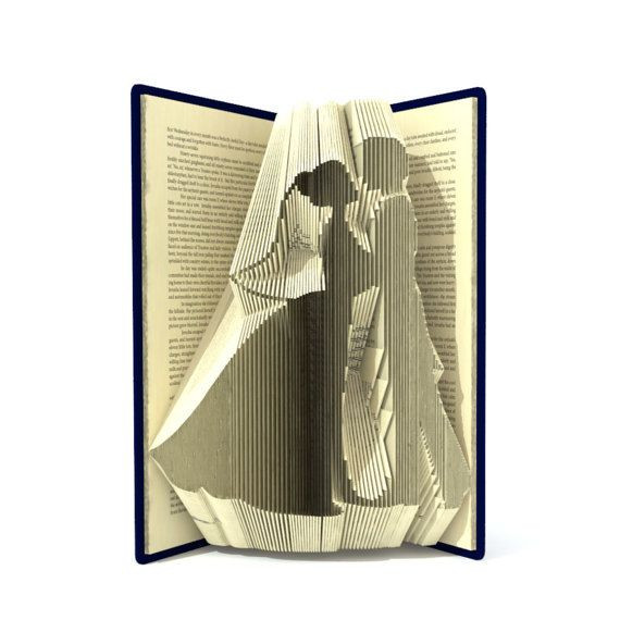 Buch Falten Hochzeit
 17 Best ideas about Book Folding on Pinterest