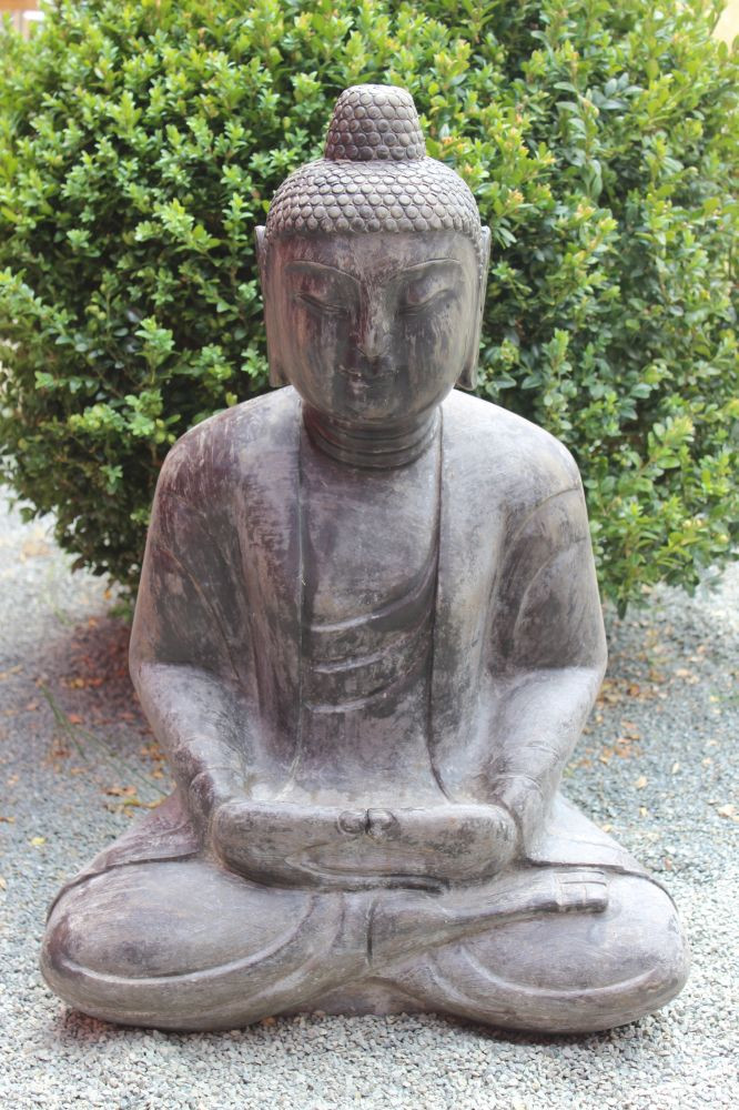 Buddha Figur Garten
 Buddha Figur Steinfigur für den Garten Japan Garten Buddha