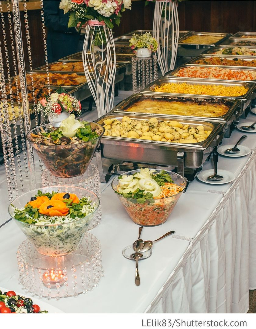 Buffet Hochzeit
 Partyservice Dekoration Buffet für Hochzeit