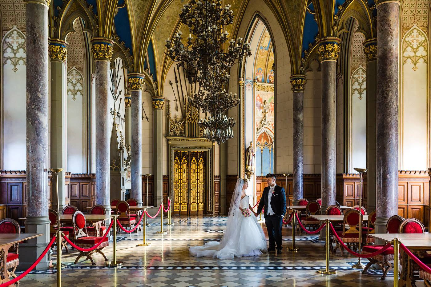 Burg Hochzeit
 Hochzeit Burg Hohenzollern Foto & Bild