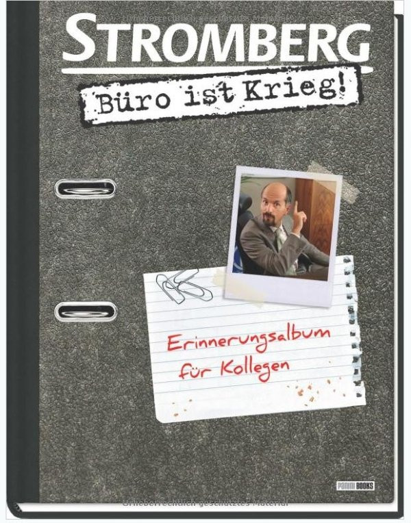 Büro Geschenke
 Stromberg Büro ist Krieg Erinnerungsalbum für Kollegen