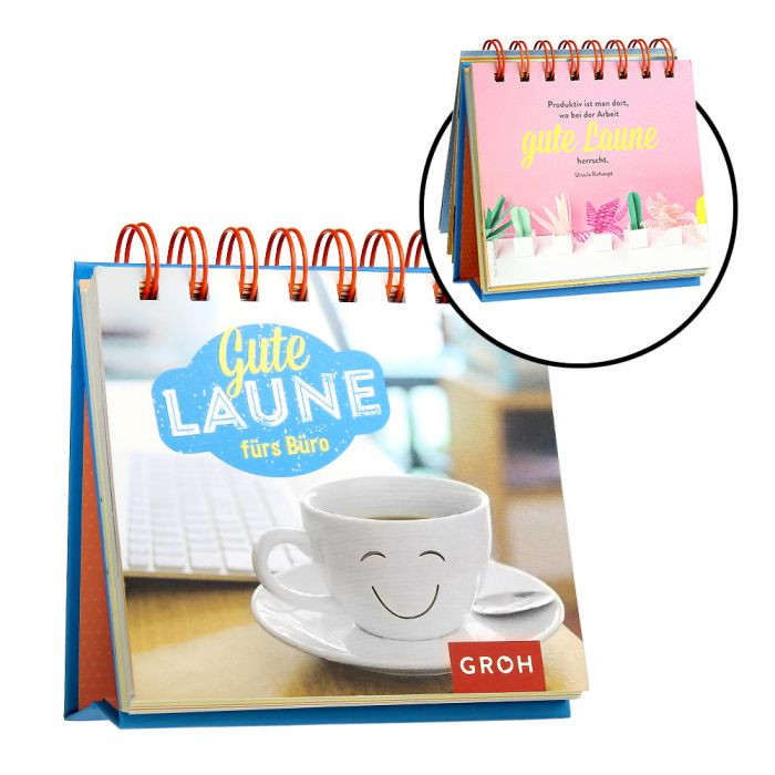 Büro Geschenke
 Aufstellkalender Gute Laune fürs Büro mit Sprüchen