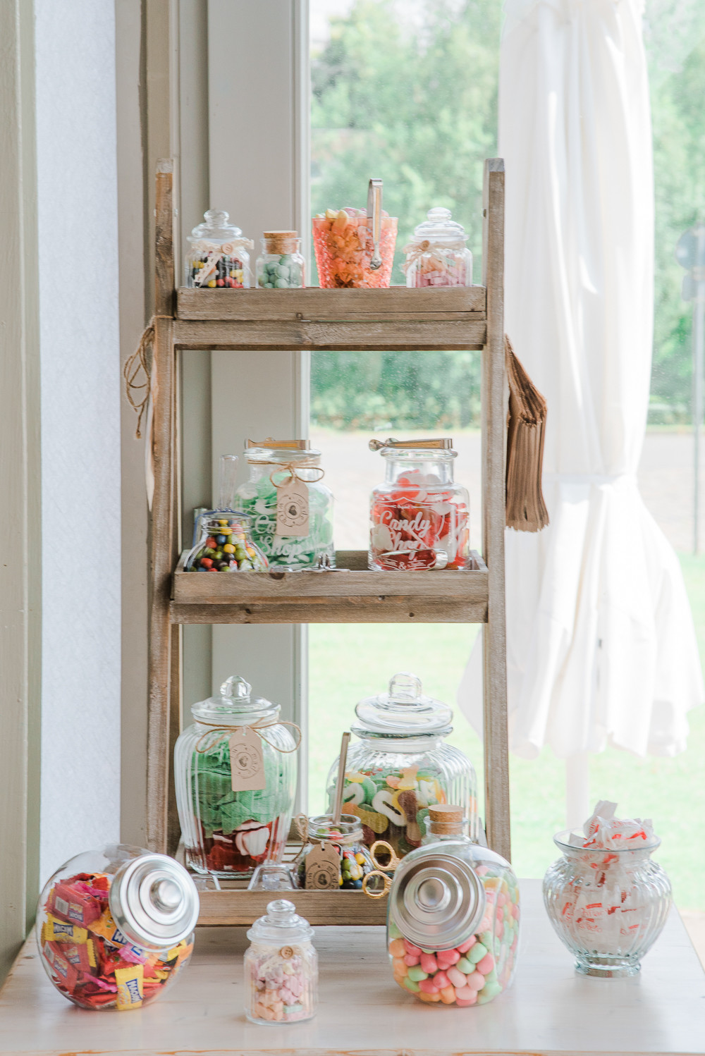 Candy Bar Hochzeit Vintage
 DIY Sommerhochzeit in Mint und Koralle