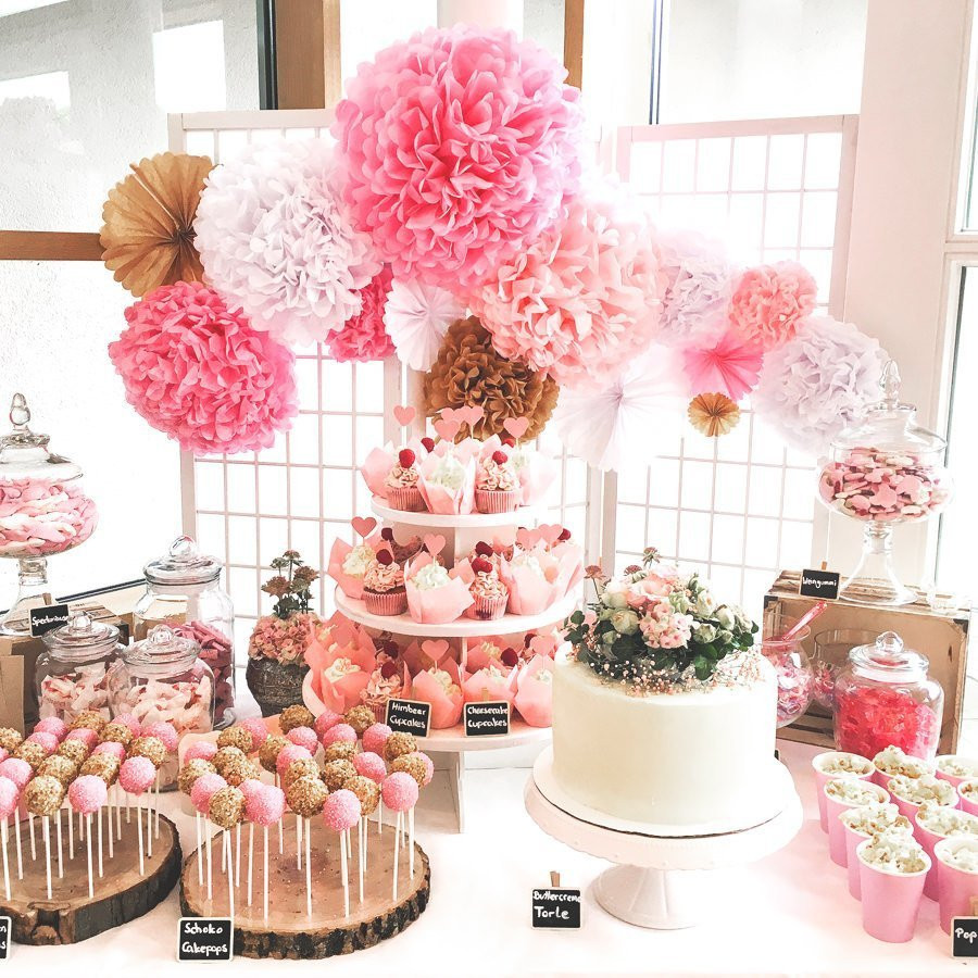 Candybar Hochzeit
 Hochzeitsideen Rosa