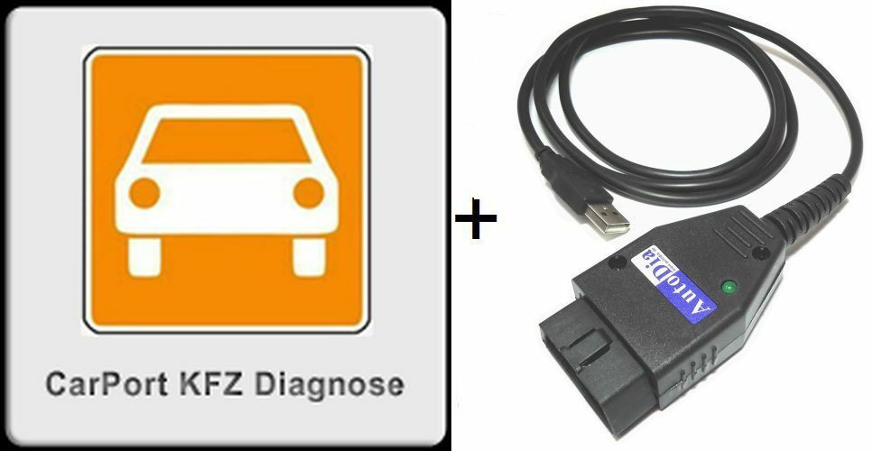 Carport Diagnose
 VAG Diagnose Interface Carport CAN UDS Diagnosegerät OBD 2