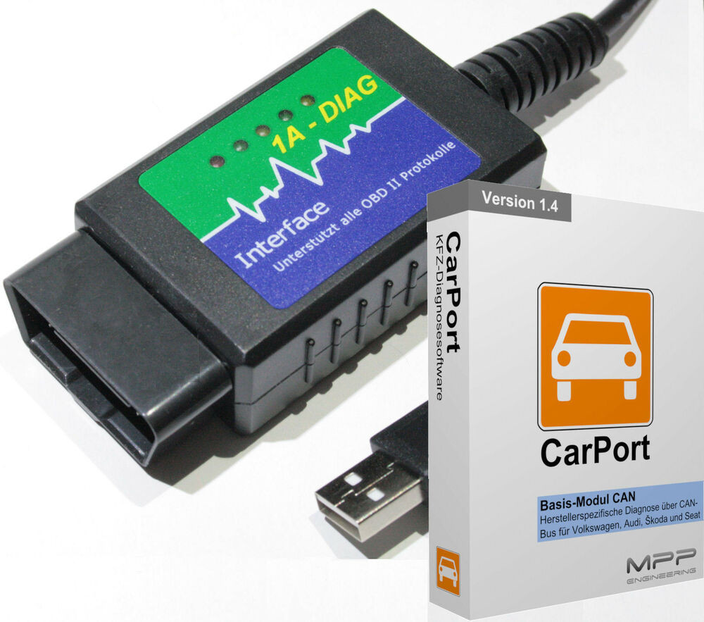 Carport Diagnose
 OBD2 Diagnose Interface BMW Renault Peugeot Carport