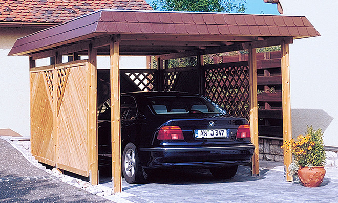 Carport Günstig
 Bausatz Carport Premium Spitzdach Carport with Bausatz