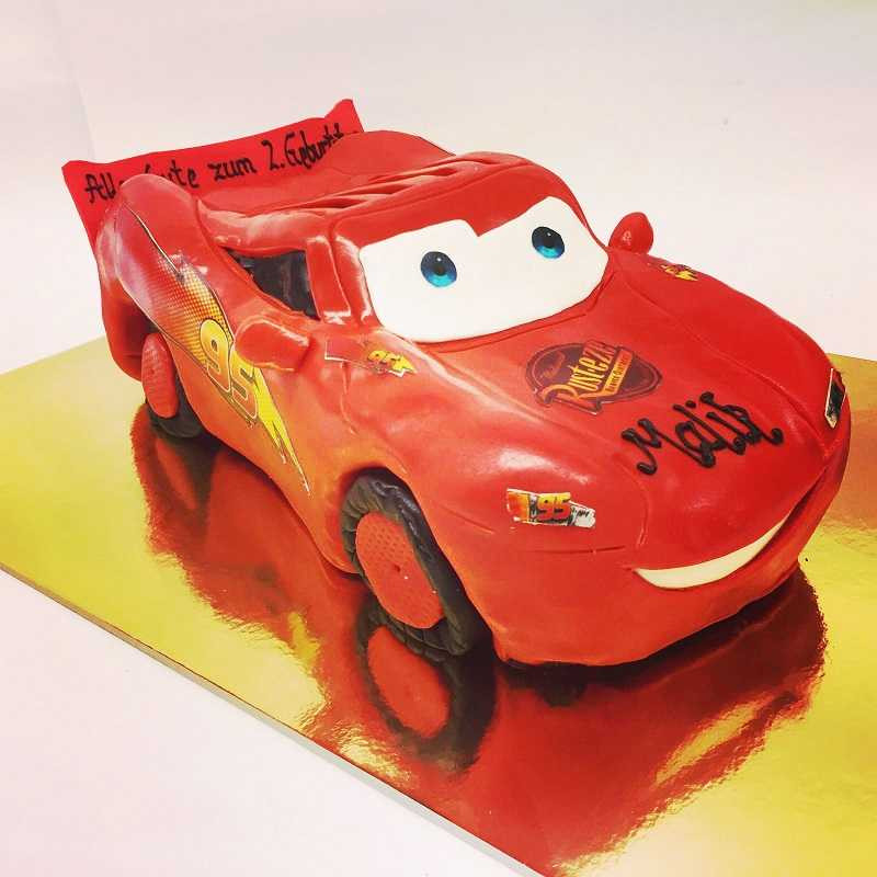 Cars Kuchen
 3D Cars Auto Torte Creabeck