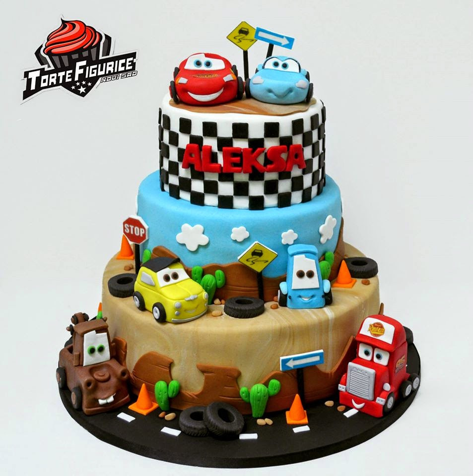 Cars Kuchen
 Torte i slatkiši Munja Mekvin torte Cars torte