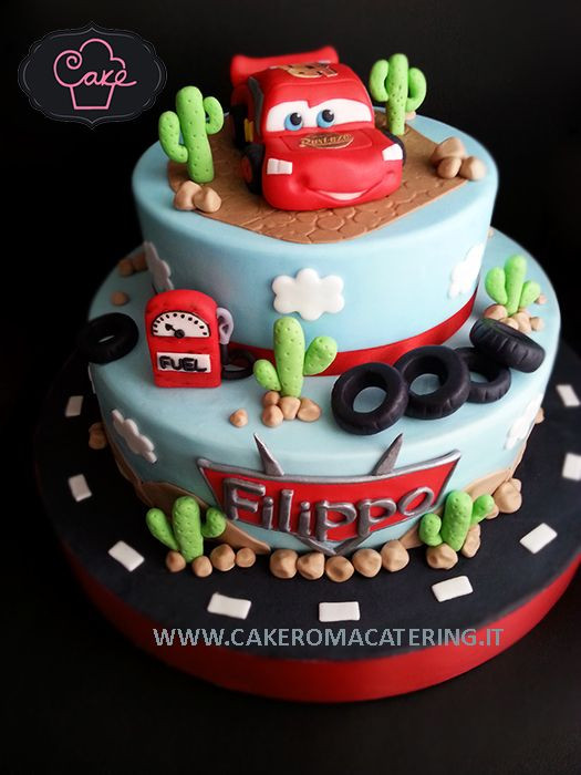 Cars Kuchen
 Car s Saetta Mc Queen Cake Cakes