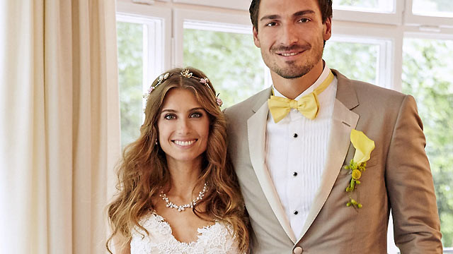 Cathy Hummels Hochzeit
 Mats Hummels und Cathy Fischer haben in München geheiratet