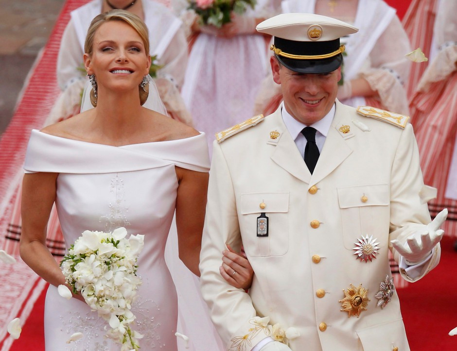 Charlene Von Monaco Hochzeit
 Hochzeit in Monaco Albert und Charlene sind kirchlich