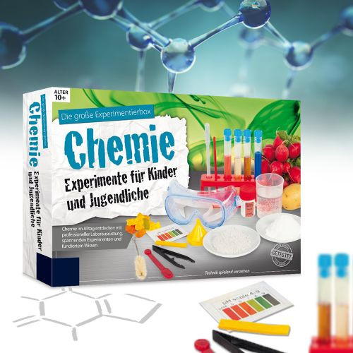 Chemie Geschenke
 Experimentierkasten Chemie für Kinder und Jugendliche ab 10