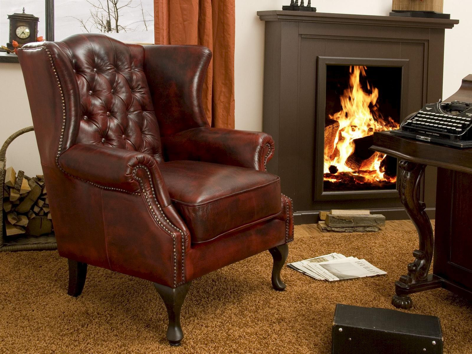 Chesterfield Sessel
 Chesterfield Sessel Eton massivum