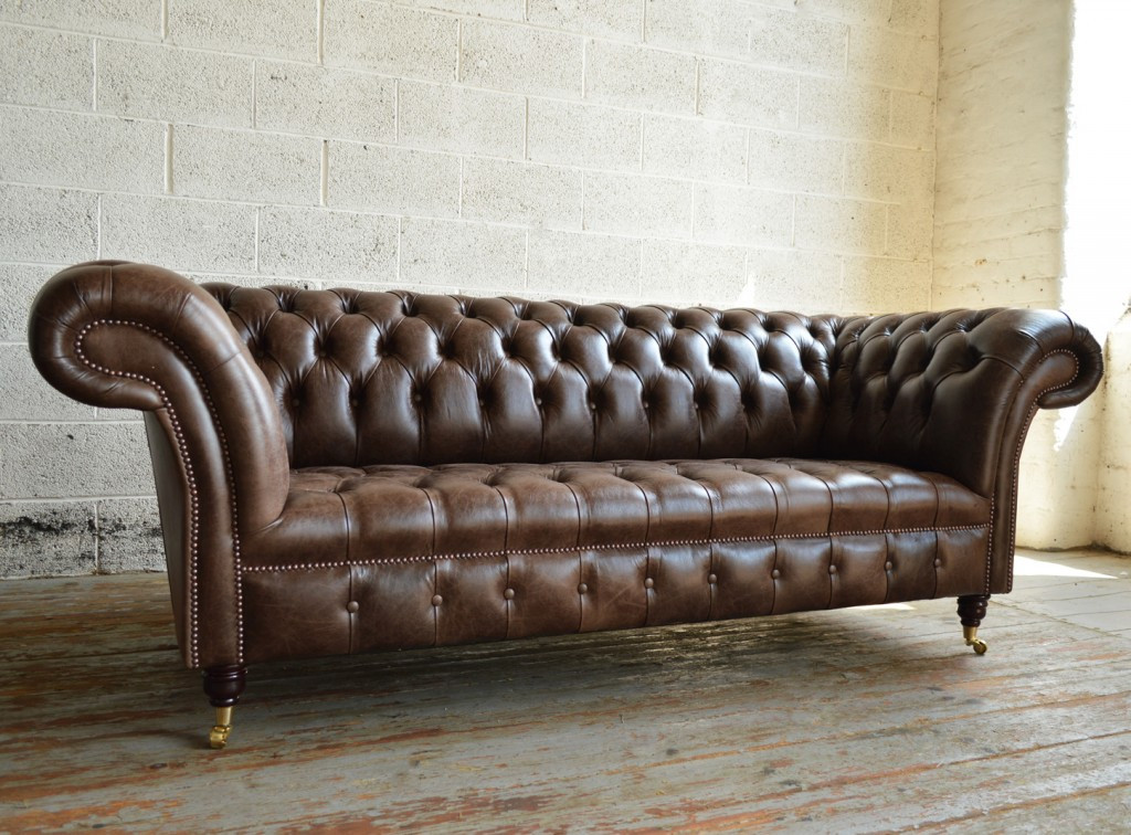 Chesterfield Sofa
 Montana Leather Chesterfield Sofa