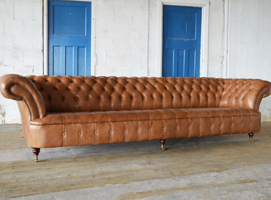 Chesterfield Sofa
 Windermere Leather Chesterfield Sofa