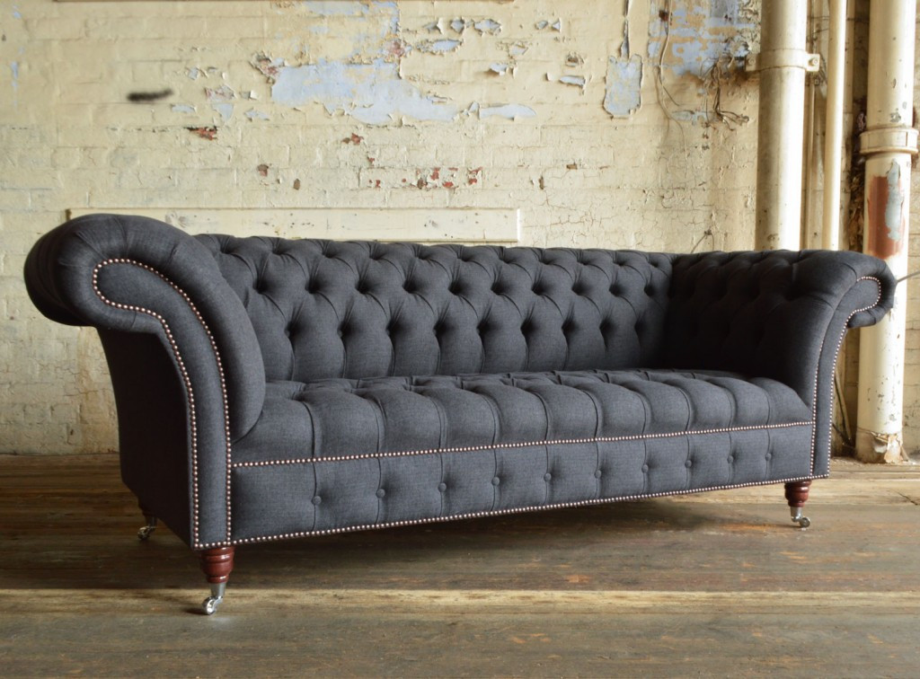 Chesterfield Sofa
 Nuvo Wool Chesterfield Sofa