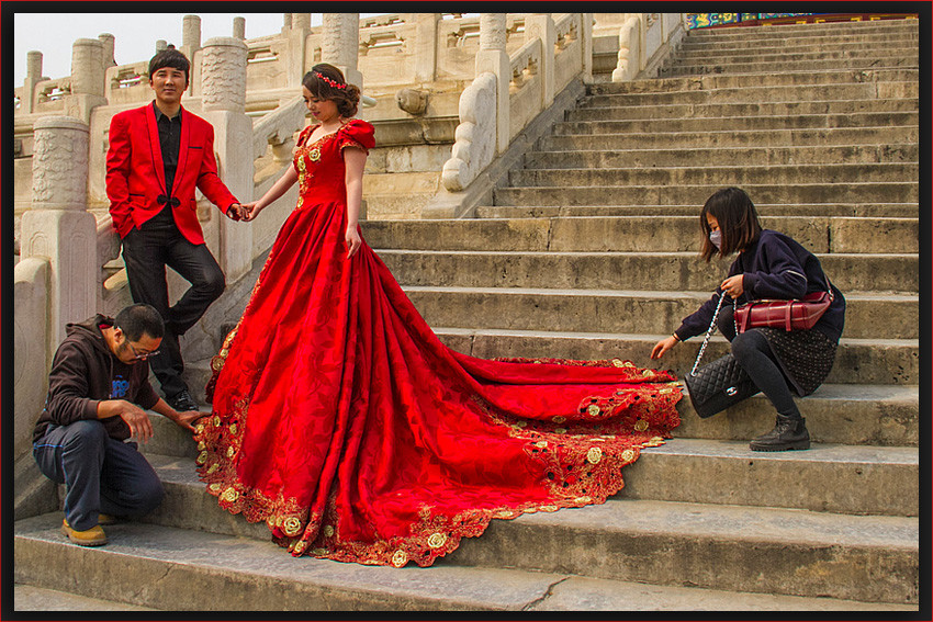 Chinesische Hochzeit
 DIE CHINESISCHE HOCHZEIT Foto & Bild