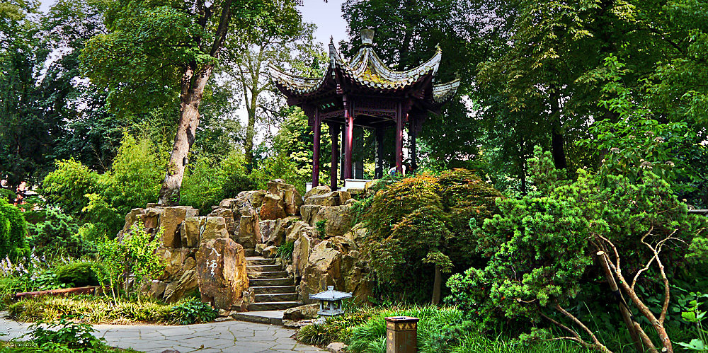 Chinesischer Garten Frankfurt
 Chinesischer Garten 2 Foto & Bild