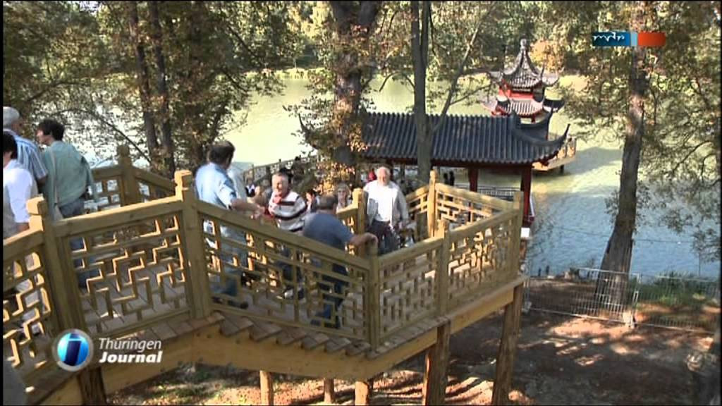 Chinesischer Garten
 Chinesischer Garten in Weißensee Thüringen eröffnet 20 09