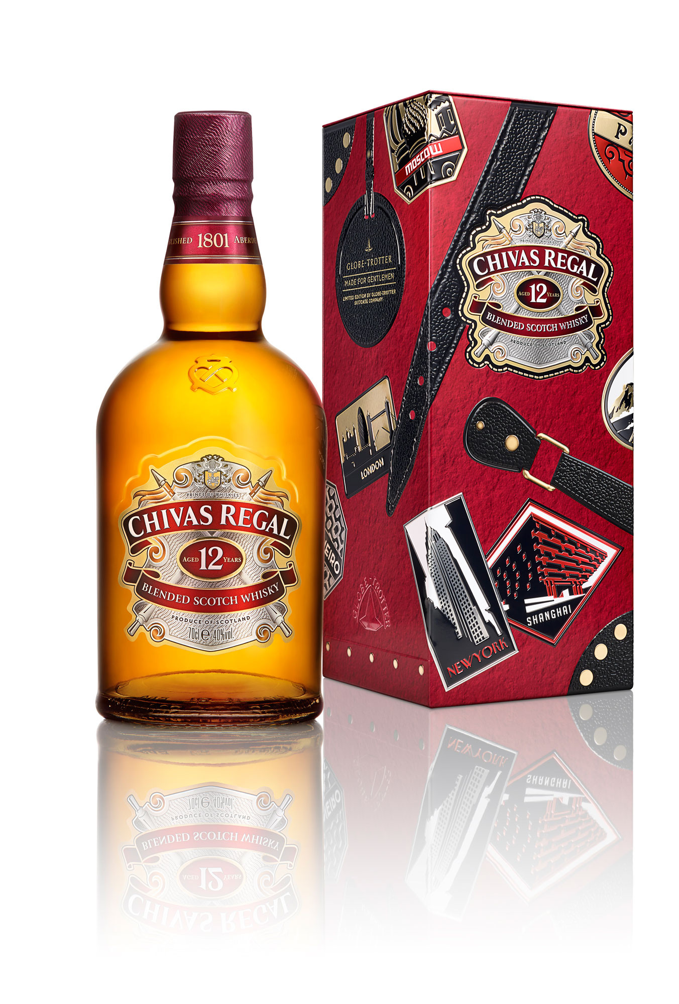Chivas Regal 12
 Chivas Regal 12 And Globe Trotter Limited Edition Collectibles
