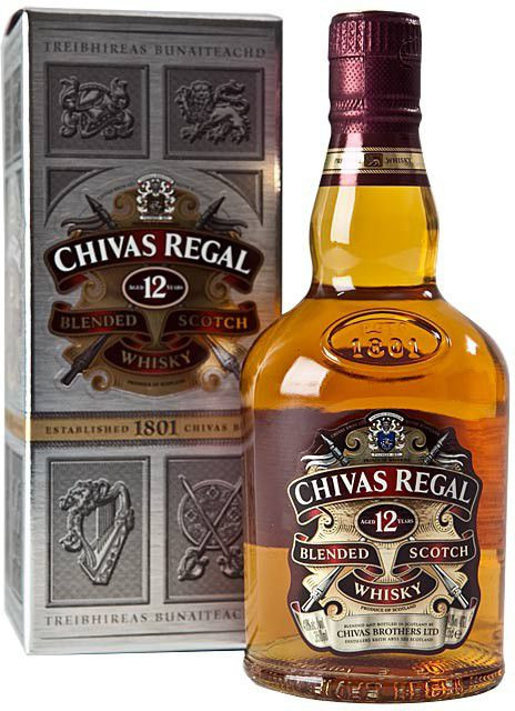 Chivas Regal 12
 Chivas Regal 12 Year Old Scotch Whisky 750ml