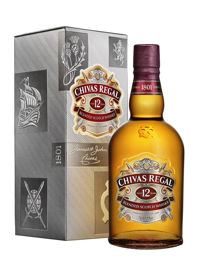 Chivas Regal 12
 Whisky CHIVAS 12 YEAR OLD Regal Maison du Whisky