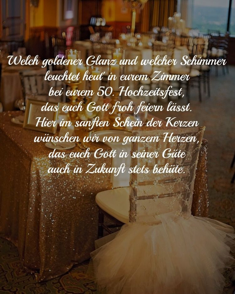 Christliche Glückwünsche Zur Hochzeit
 sprüche goldenen hochzeit feierlich gedicht eltern