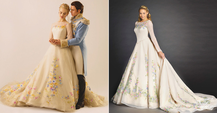 Cinderella Hochzeitskleid
 The official Disney Cinderella wedding dress is out