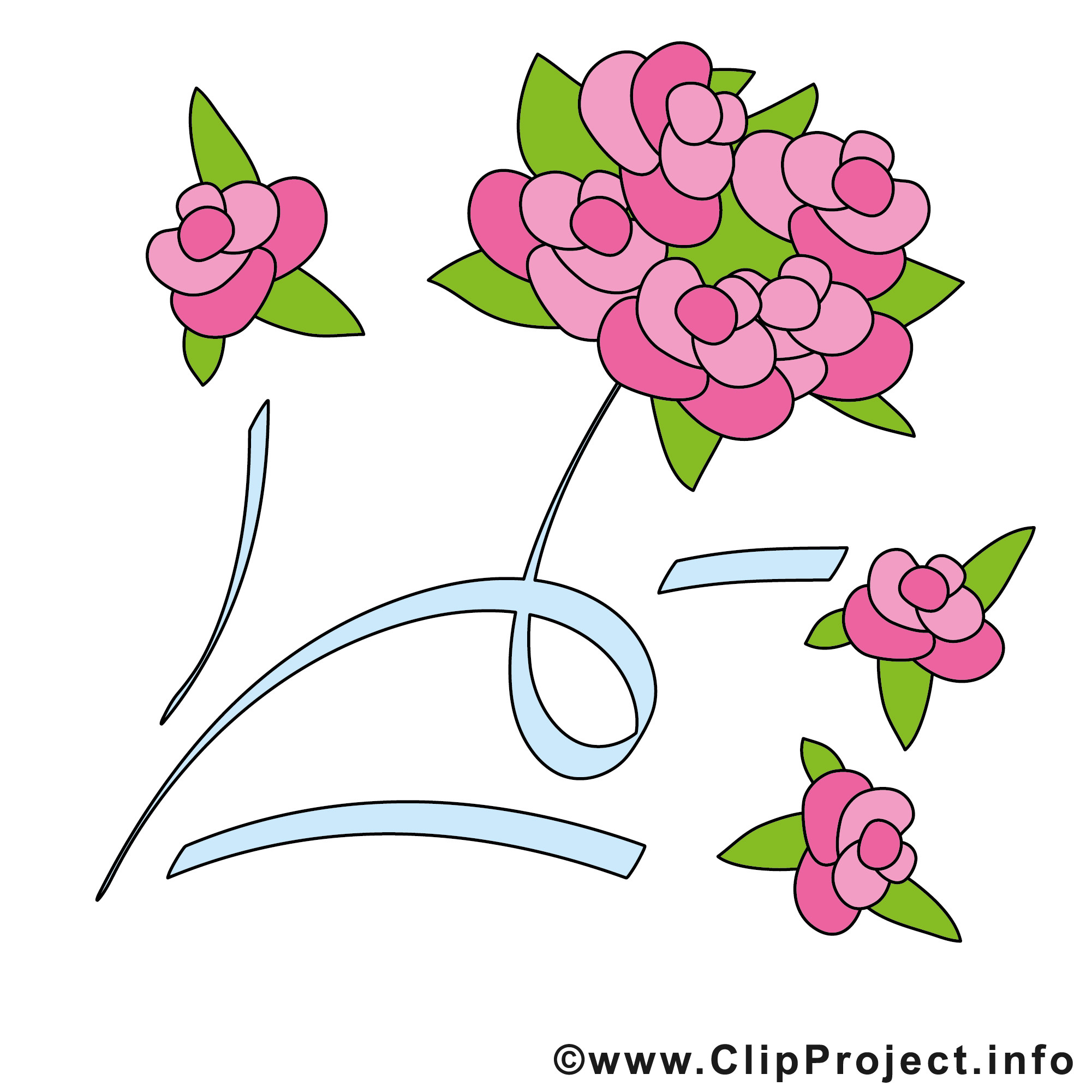 Cliparts Hochzeit
 Kostenlose Clipart Hochzeit Brautblumenstrauss