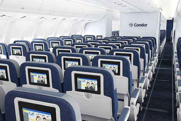 Condor Boeing 767 Bester Sitzplatz
 Condor Flotte mit komplett neuer Kabine in der Boeing 767