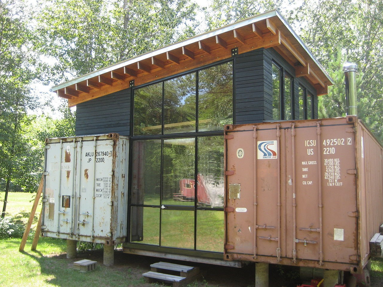 Container Haus
 Containerhaus – ein neuer Bautrend