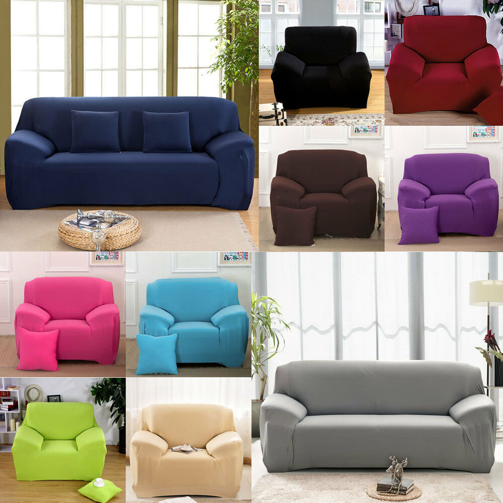 Couch Covers
 Stretch Chair Cover Sofa Covers Seater Protector Couch