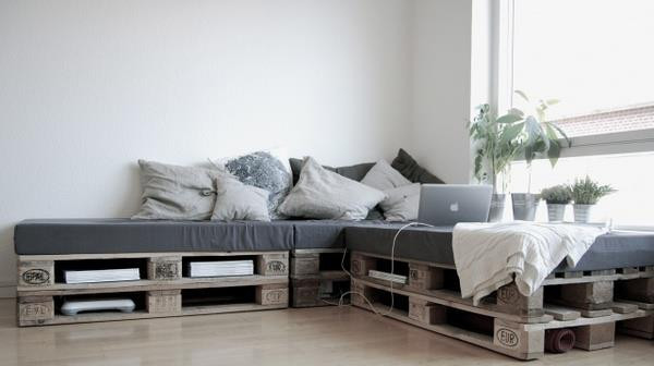 Couch Europaletten
 Couch aus Paletten Home Design