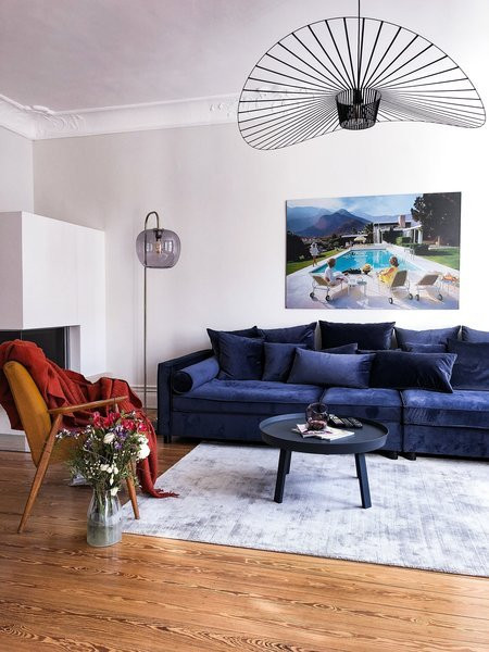 Couch Gesucht
 Für mehr Farbe in der Wohnung Blaue grüne und gelbe