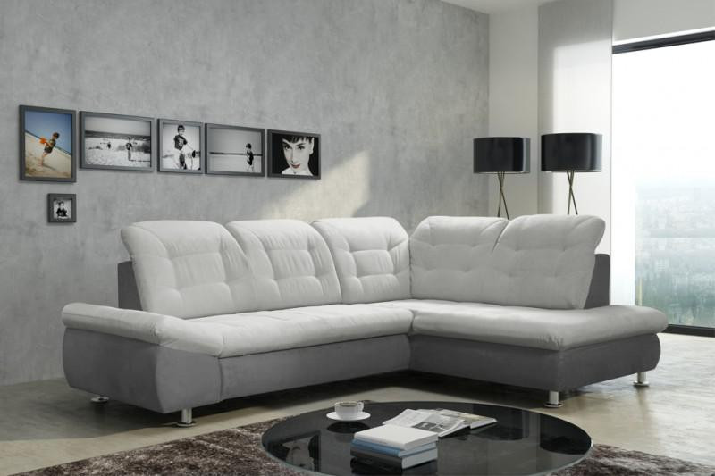 Couch Kaufen
 Schlafsofa Sofa Couch Ecksofa Eckcouch in Grau mit