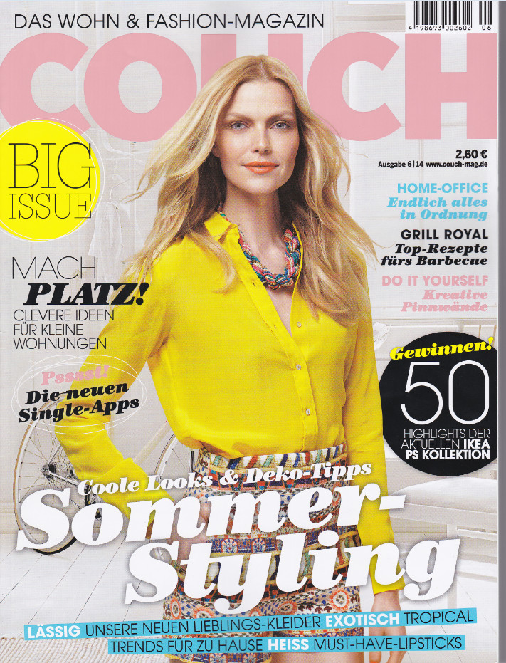 Couch Magazin
 Schöner Leben im aktuellen Couch Magazin