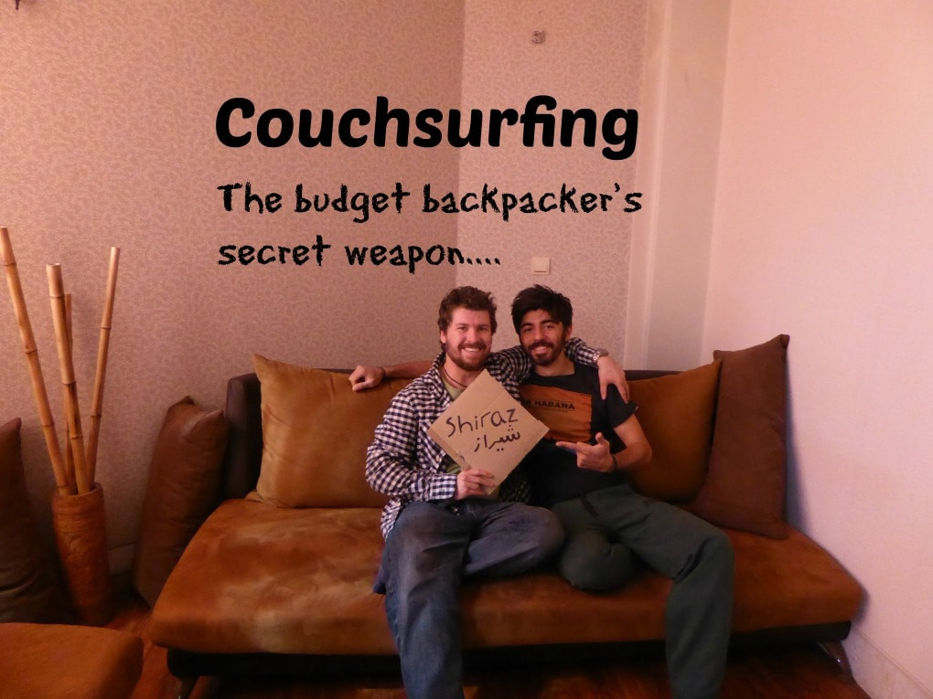 Couch Surfing
 Couchsurfing The Bud Backpackers Secret Weapon
