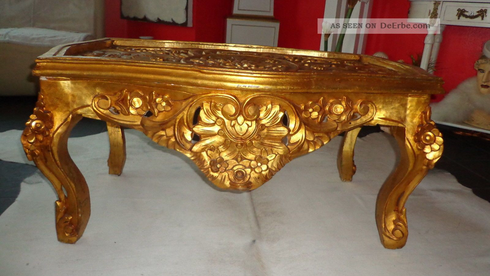Couchtisch Antik
 Barock Couchtisch Tisch Antik Stil Rokoko Louis Xv