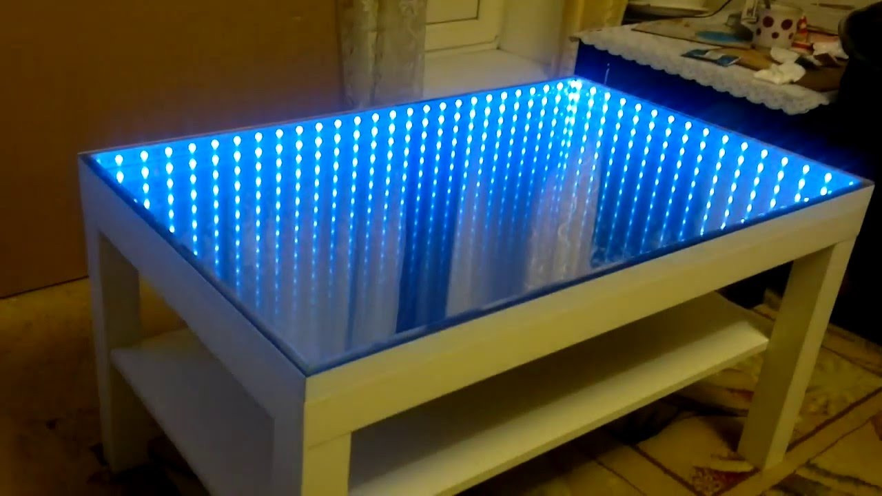 Couchtisch Led
 RGB стол с эффектом туннеля