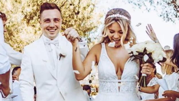 Dagi Bee Hochzeit
 Ganz in Weiß Dagi Bee und Eugen Kazakov feiern