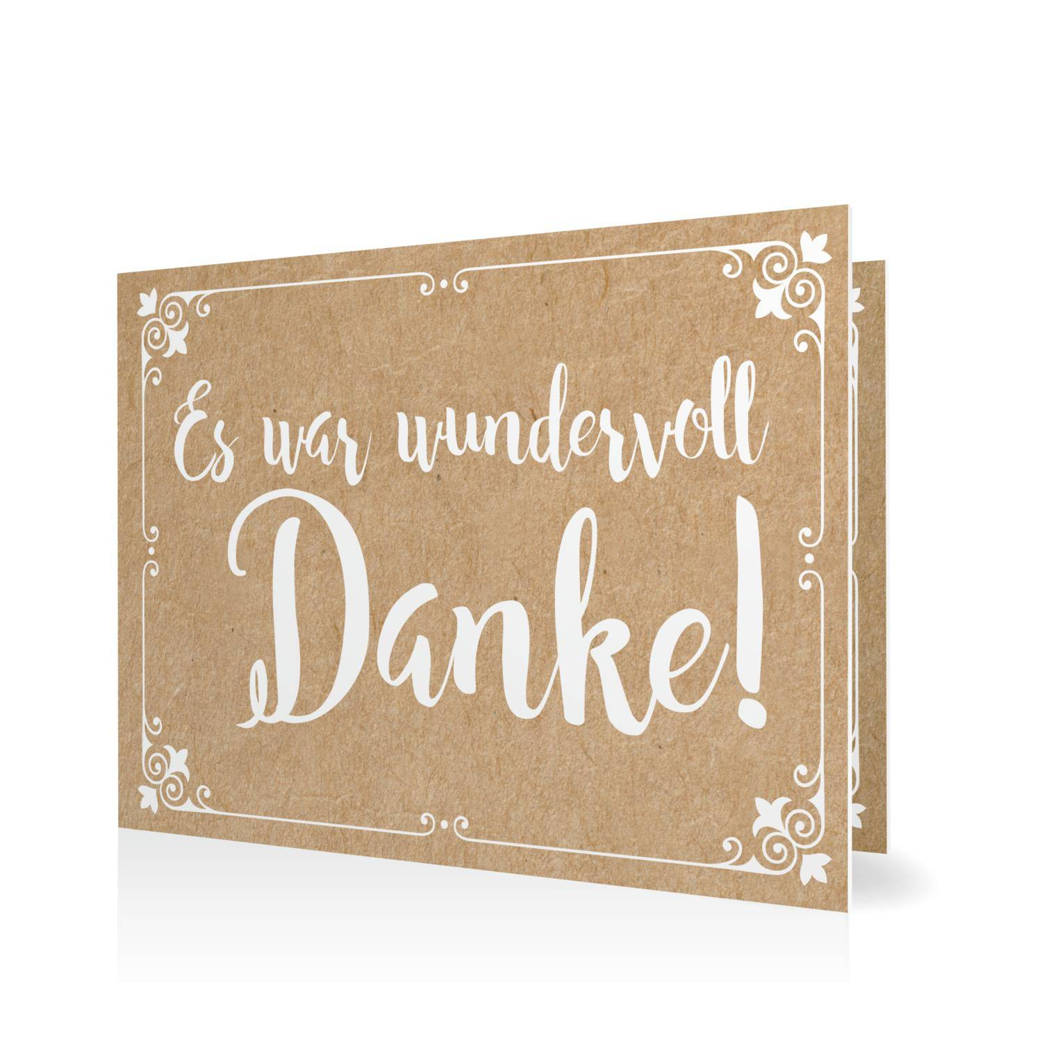 Dankeskarte Hochzeit Vintage
 Dankeskarten Hochzeit Vintage Danksagungskarten Hochzeit