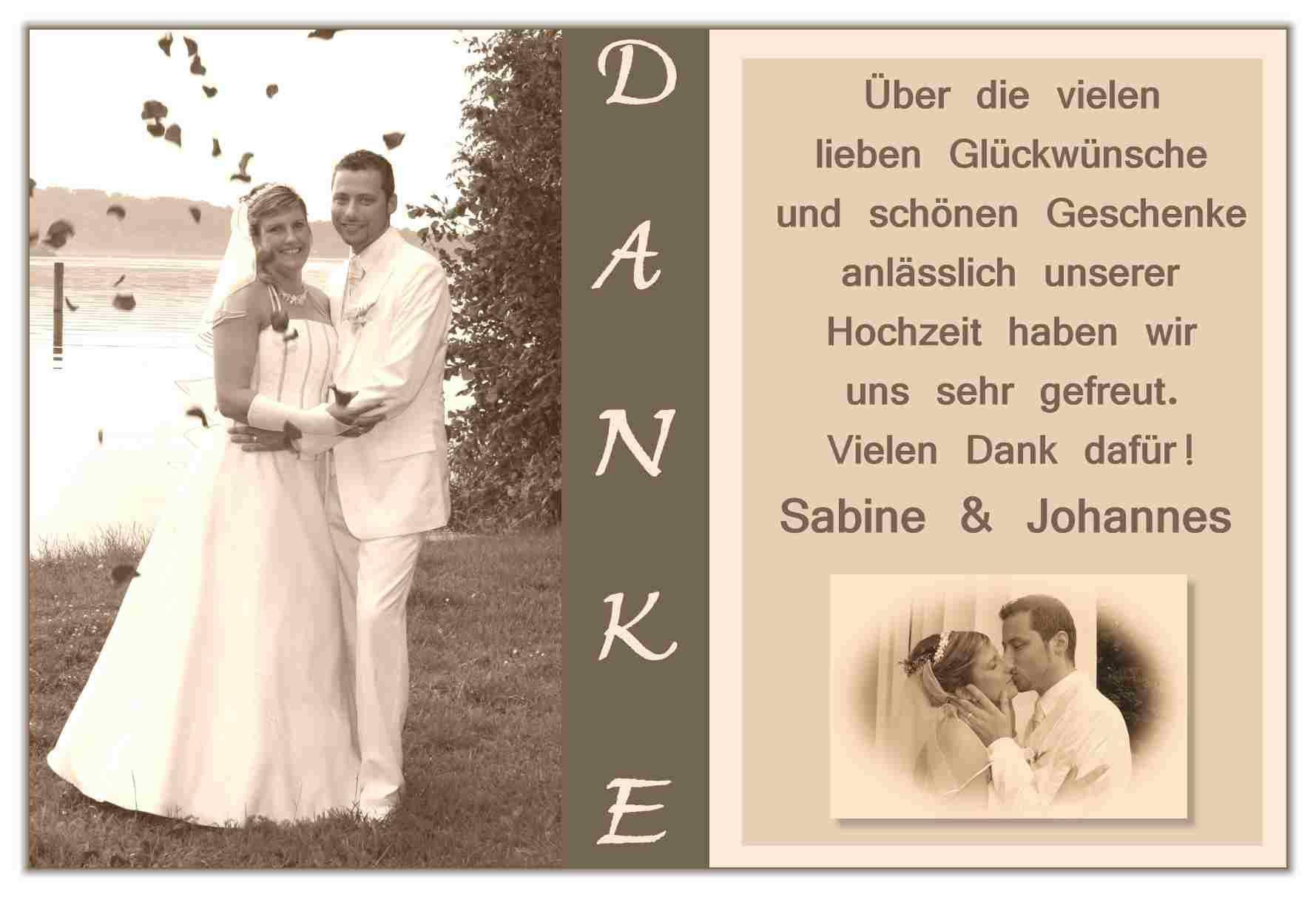 Dankeskarten Hochzeit Dm
 Dankeskarte Hochzeit Schwane