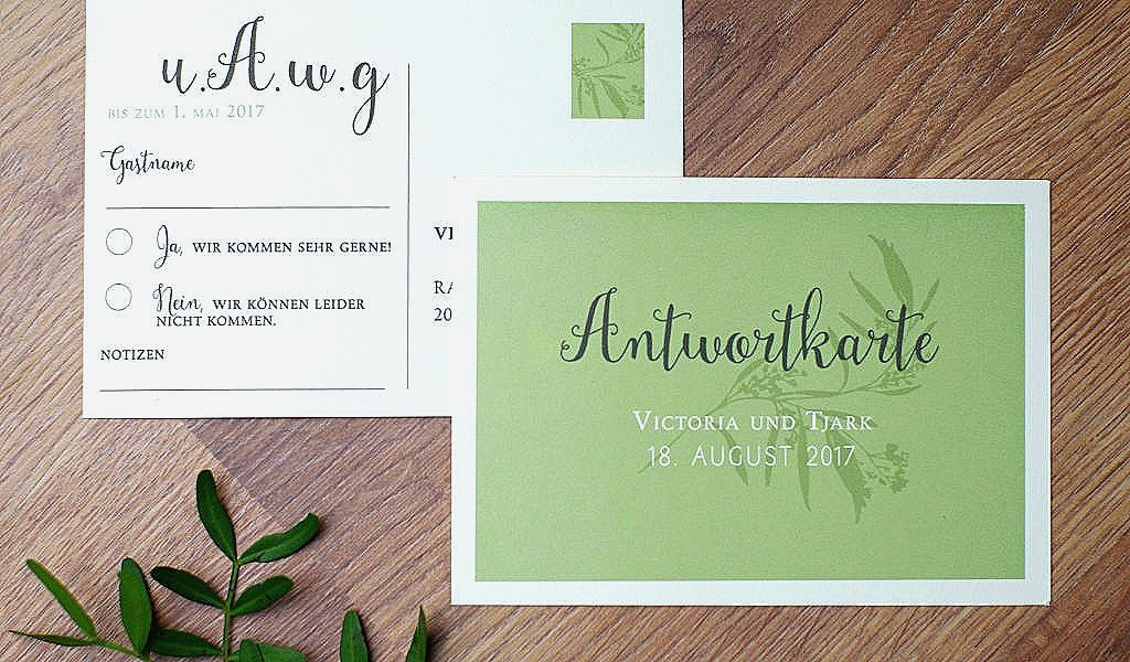 Dankeskarten Hochzeit Postkarte
 Danksagung Hochzeit Postkarte Beispiel Hochzeit