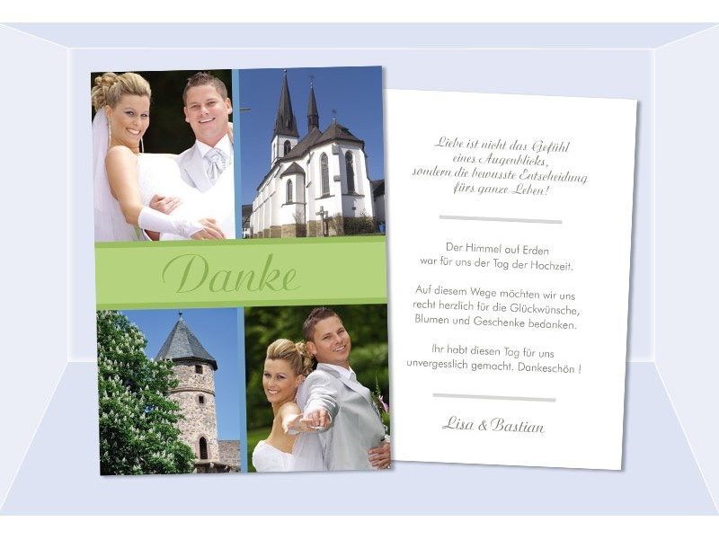 Dankeskarten Hochzeit Postkarte
 Danksagungskarten Hochzeit Karten Danksagung Postkarte